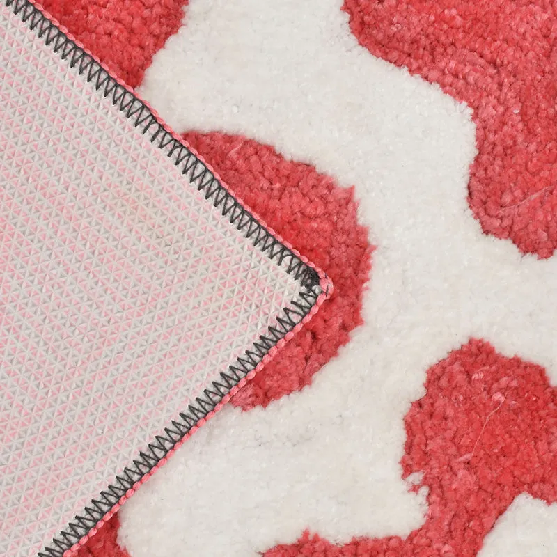 Lumora Cotton Bath Mat - Pink media 5
