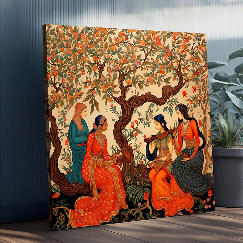 Graceful Women Canvas Wall Art media 4