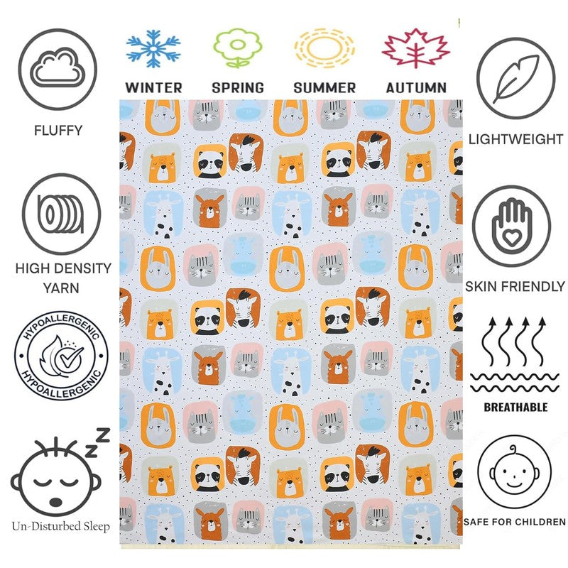Cute Land Microfiber Kids Comforters - 150 GSM media 7