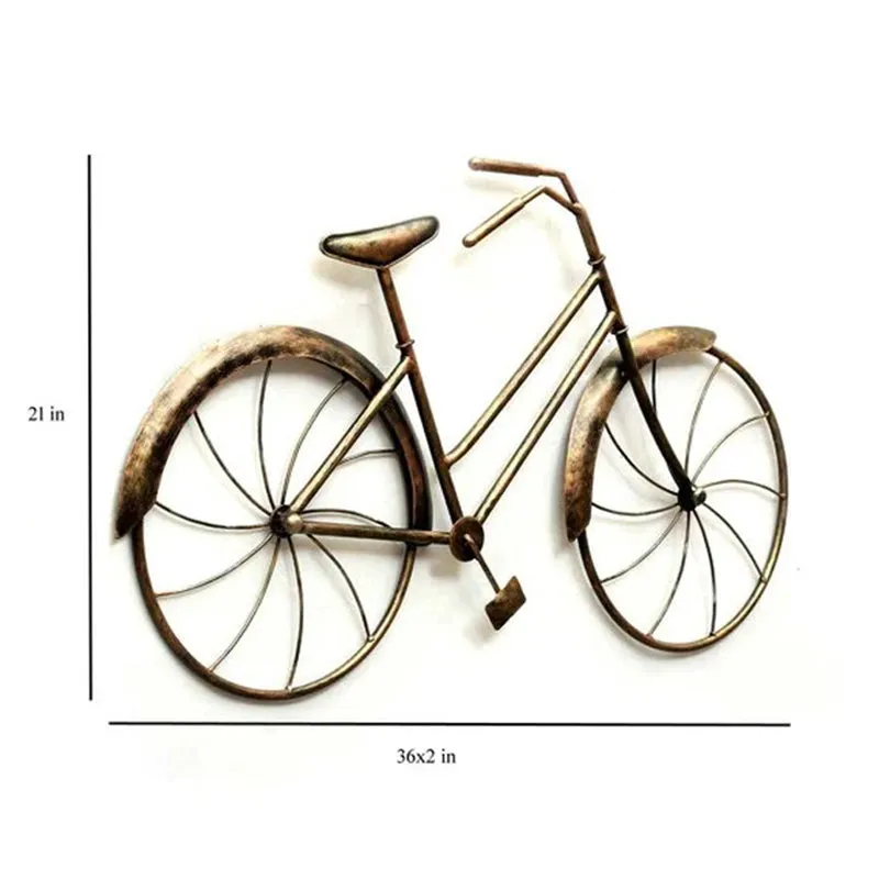 Nostalgic Bicycle Iron Wall Accent media 5