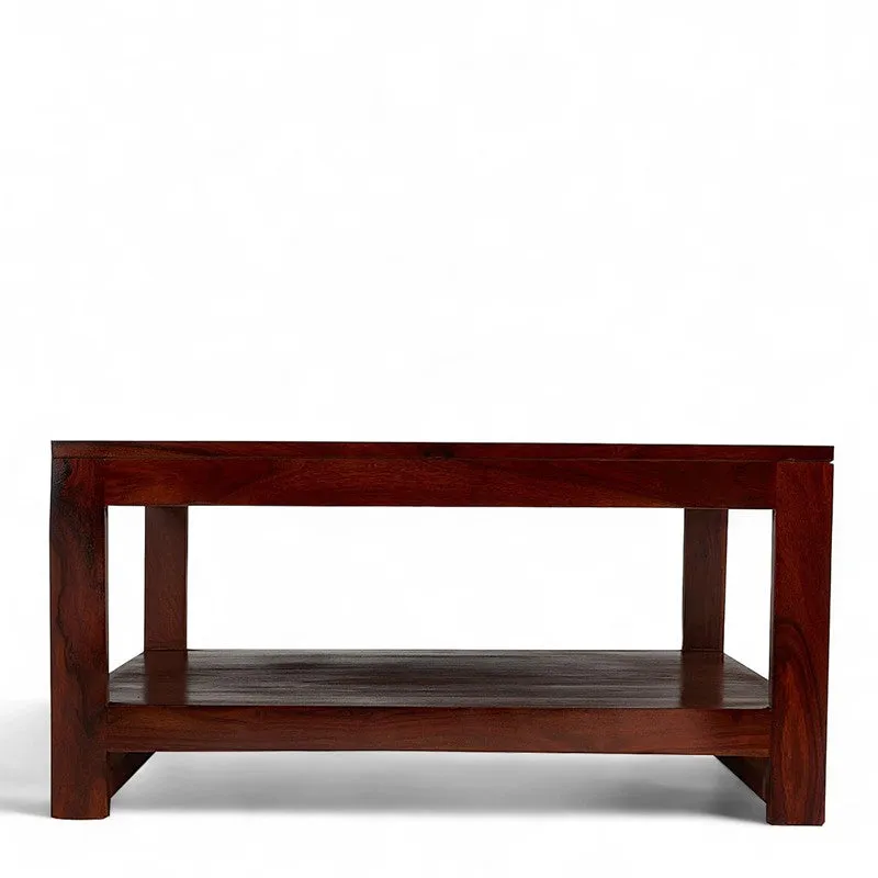 Erixon Sheesham Wooden Center Table - Deep Brown media 4