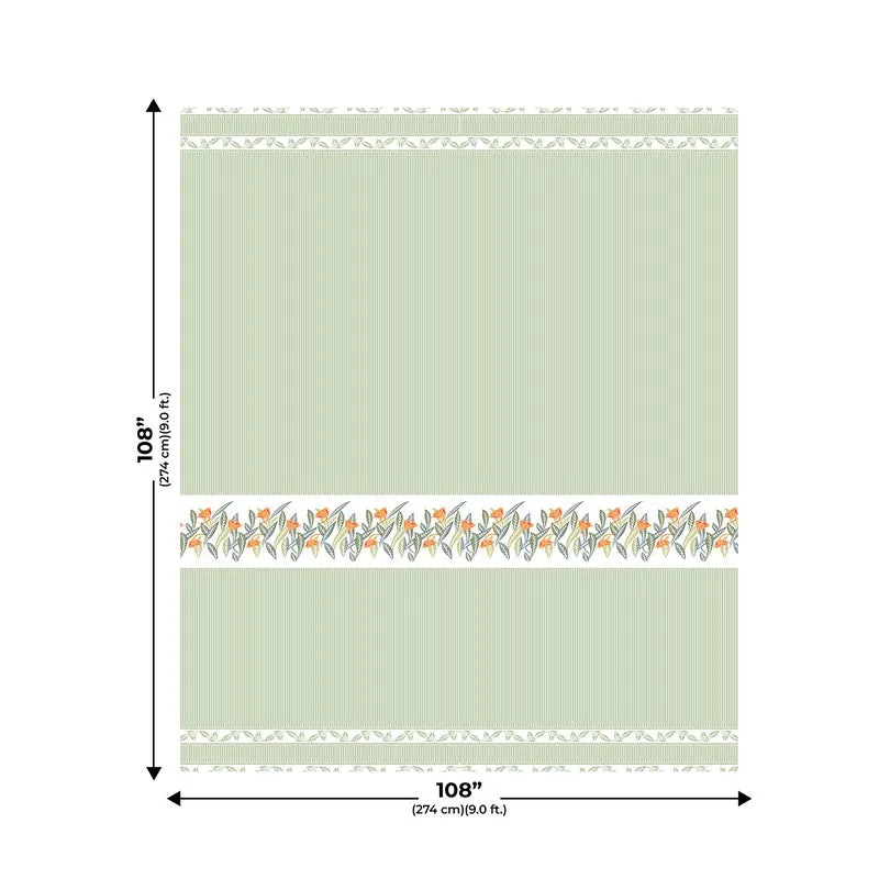 SignatureRest Cotton Bedsheet (Green) - 180 TC media 6
