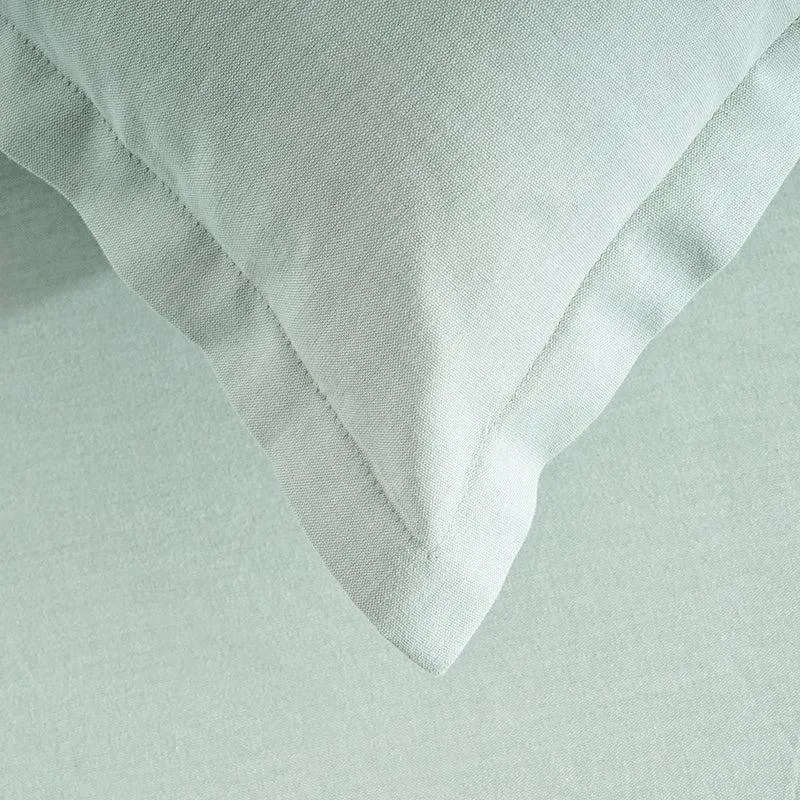 Lunar Weaves Bed Sheet - Tinsel Bamboo Cotton Bedsheet - 130 GSM media 5