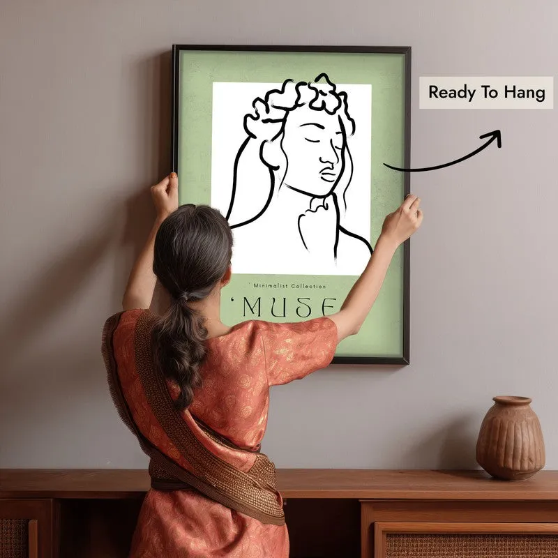 Graceon Canvas Wall Painting With Black Frame media 6