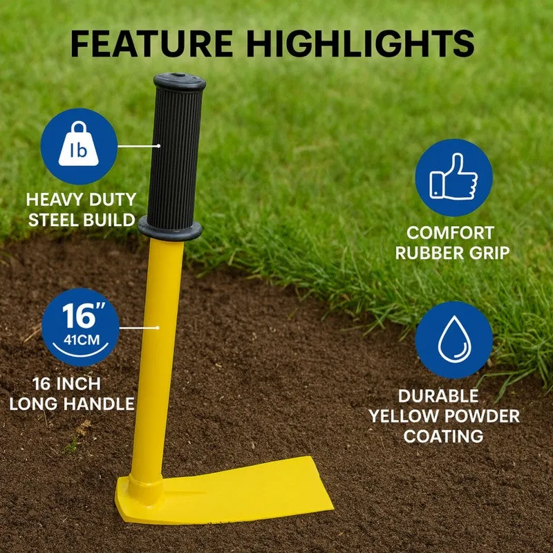 Rootex Metal Garden Tool - Yellow media 5