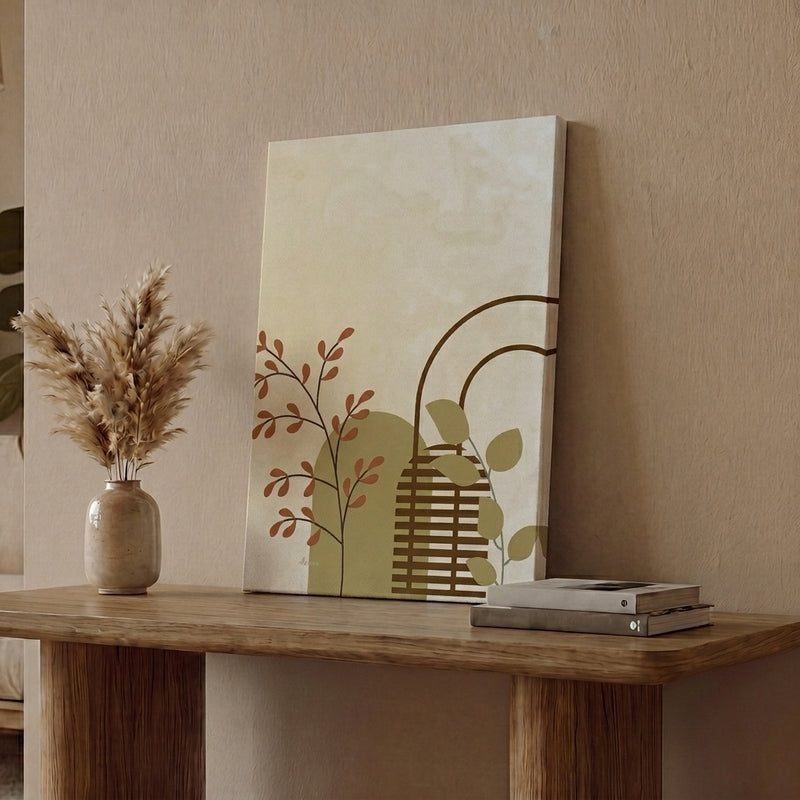 Gypsy Pastel Cotton Canvas Wall Painting