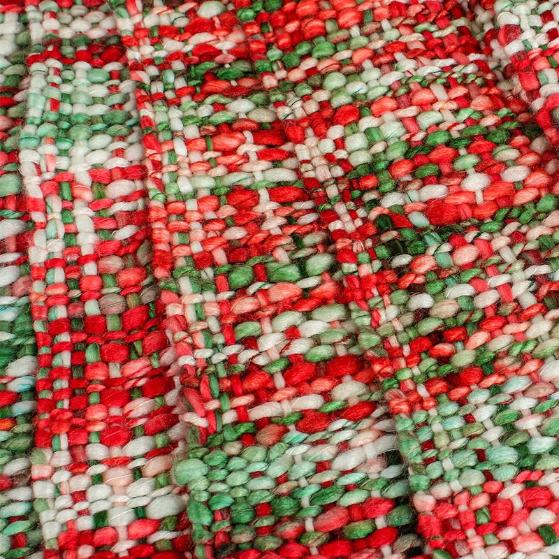 Vibrato Acrylic Throw - Red,Green media 4