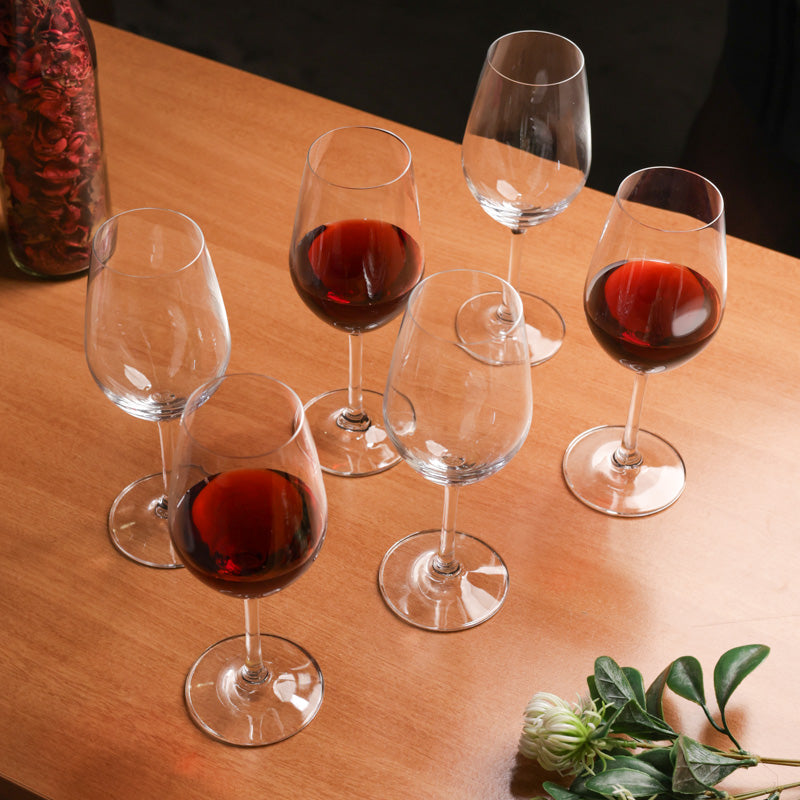 Zalric Wine Glass(350 mL) - Set Of Six