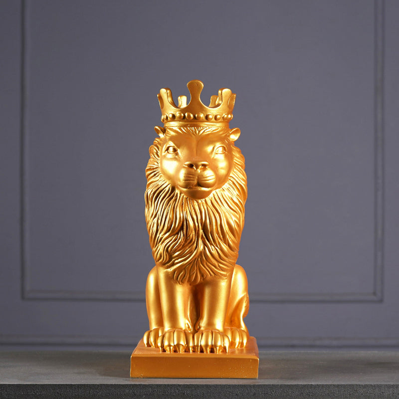 Rex Leo Painted Resin Showpiece media 6