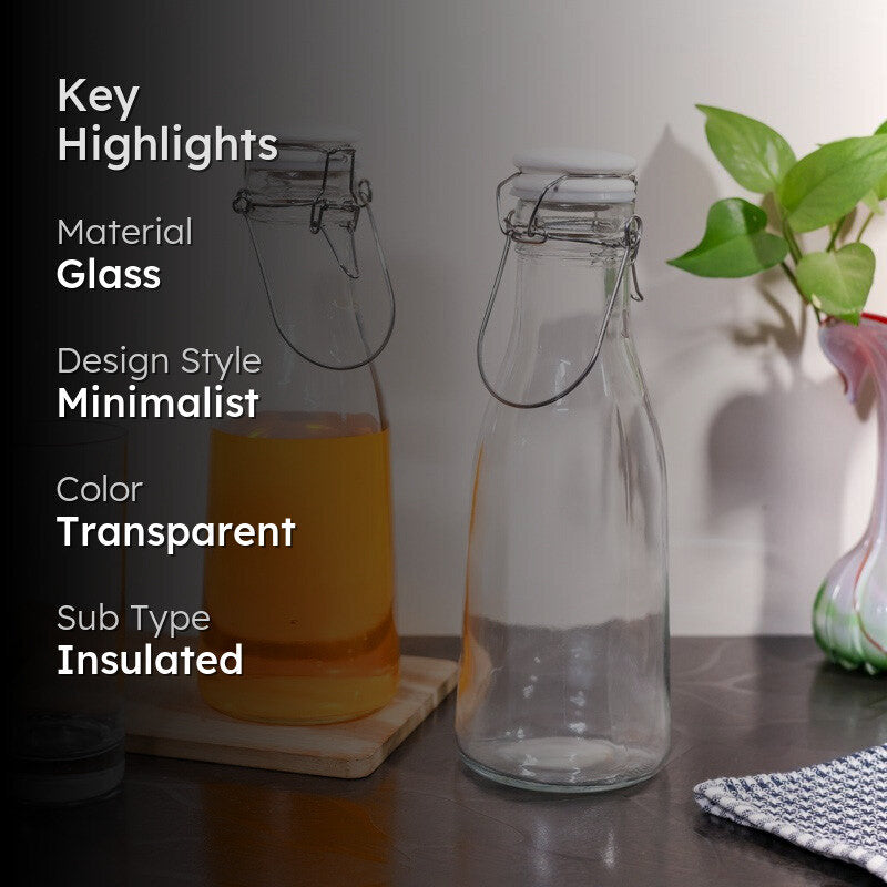 Clario Water Bottle (1000 mL Each) - Set Of Two media 2