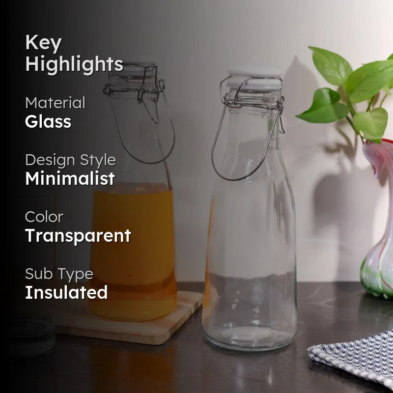 Clario Water Bottle (1000 mL Each) - Set Of Two media 2