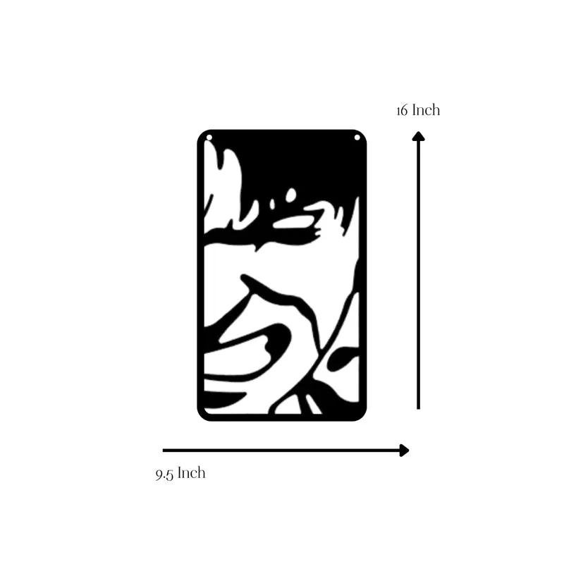 Lines Of Hulk Iron Wall Accent media 5