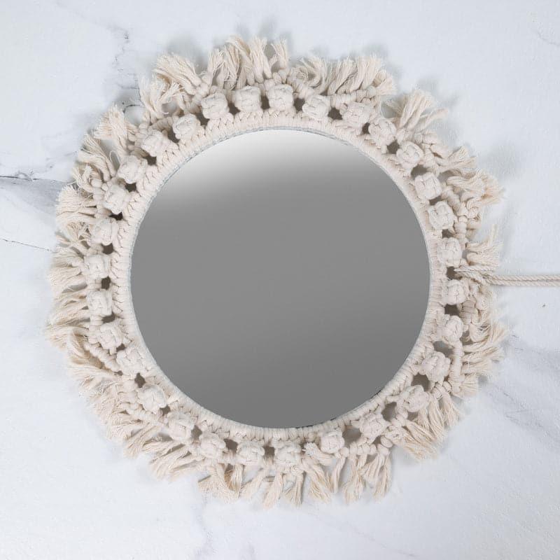 Oceanus Macrame Wall Mirror media 3
