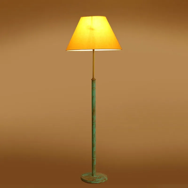 Canyon Glow Wooden Floor Lamp - Yellow media 7