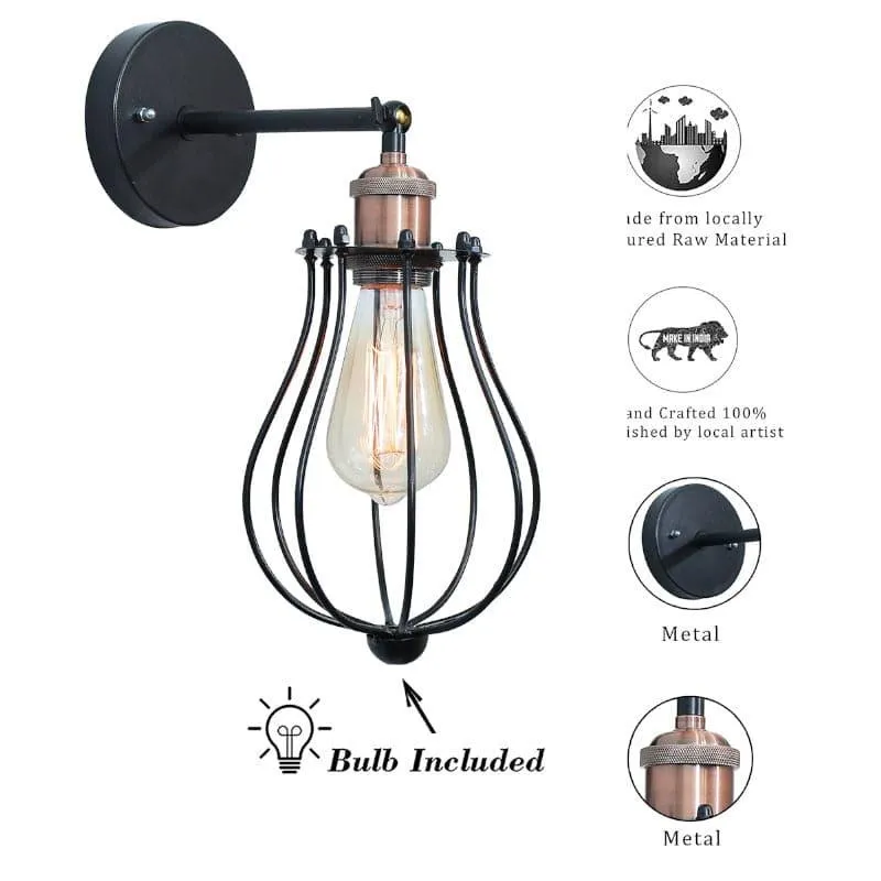 Poshell Metal Wall Lamp - Copper media 4