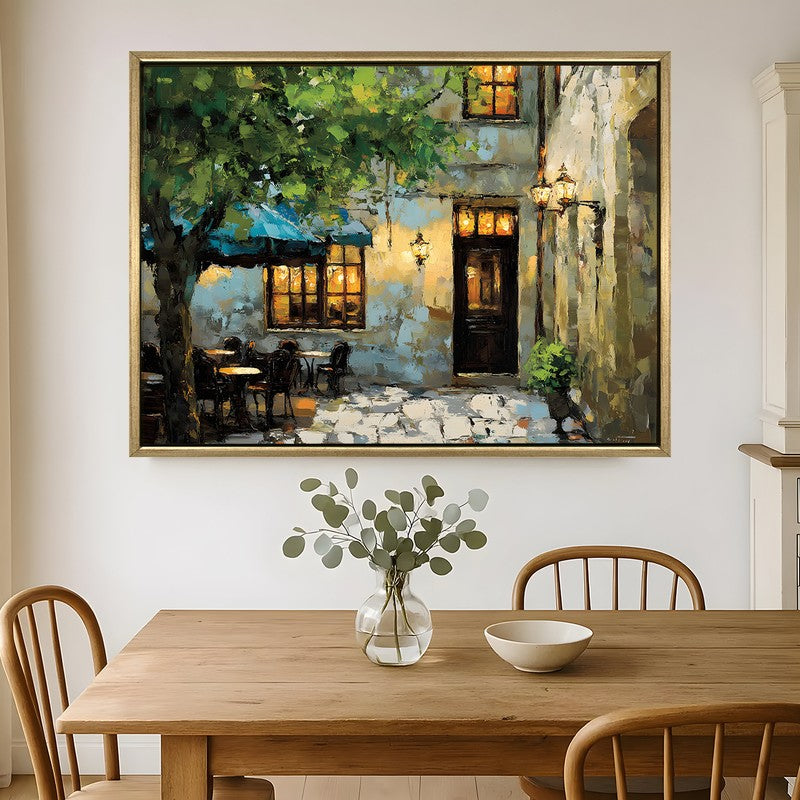 Amberia Canvas Wall Painting With Frame
