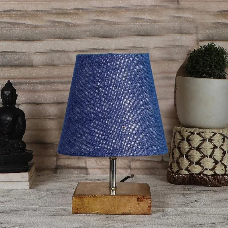 Tryda Jute Table Lamp - Blue,Brown media 3