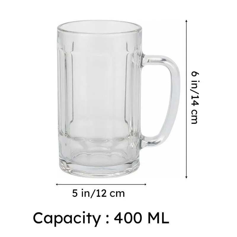 Dever Beer Mug (400 ML) - Set Of Four media 8