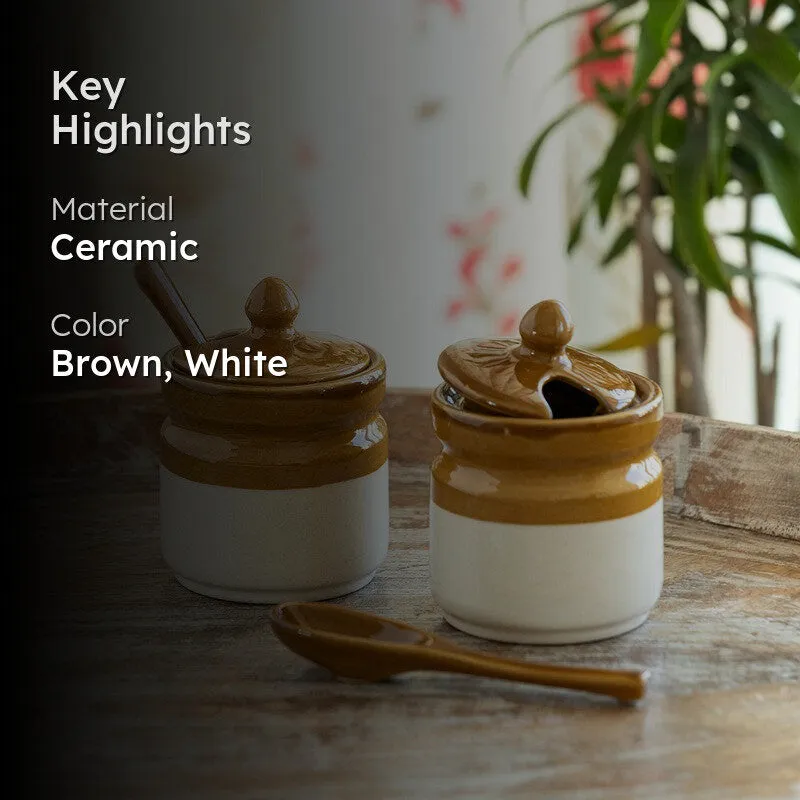 Spiceserve Ceramic Jar Set - Four Piece Set media 2