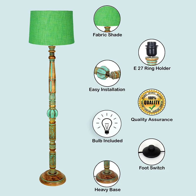 Elfin Lume Floor Lamp - Green media 4