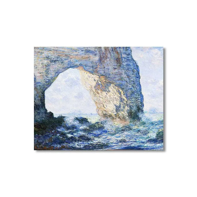 Wave Cove Canvas Wall Painting media 3