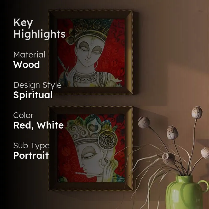 Shyam Art Painting - Set Of Two media 2