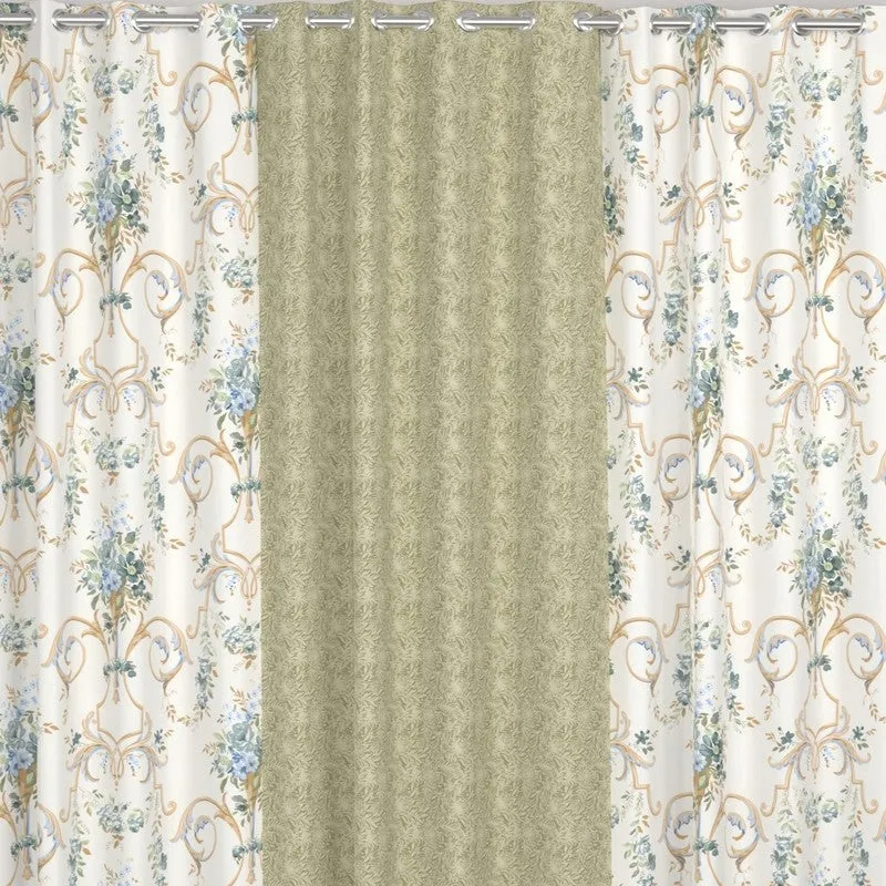 Floral Petal Curtains - Set of Three media 4
