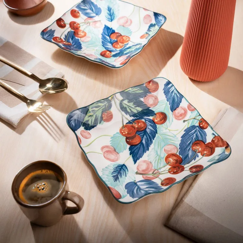 Verona Porcelain Platter - Set Of Two media 1