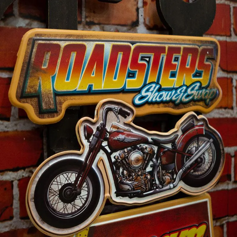 Roasdsters Retro Metal Wall Accent media 3