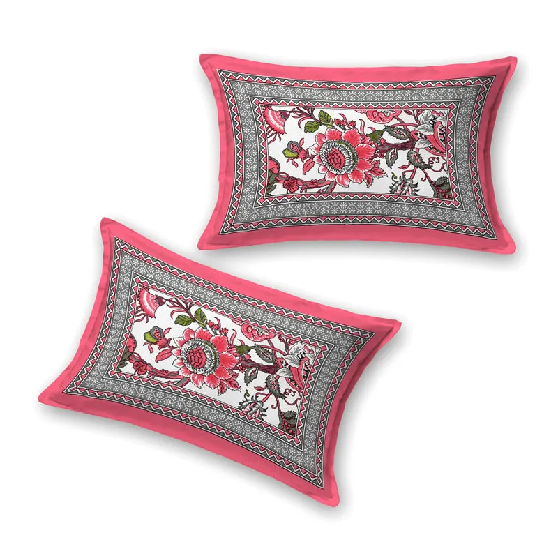 Floral Frenzy Cotton Bedsheet - 180 TC media 7
