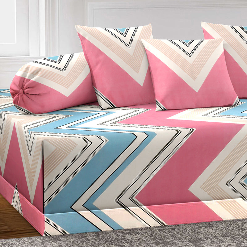 ChevLuxe Diwan Set - Six Piece Set media 3