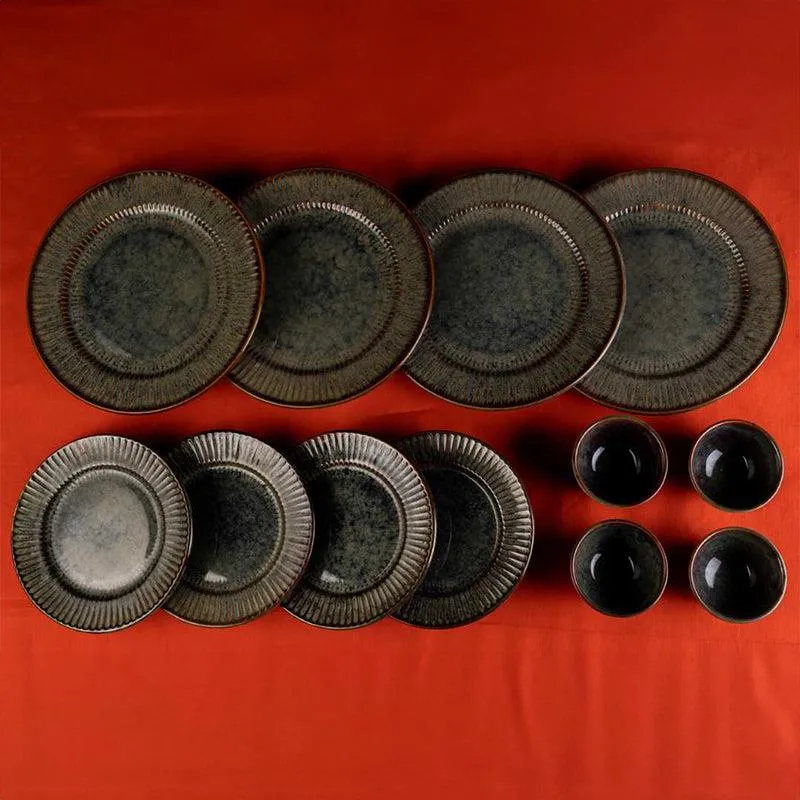 Sragen Handmade Dinner Set - 12 Piece Set media 1