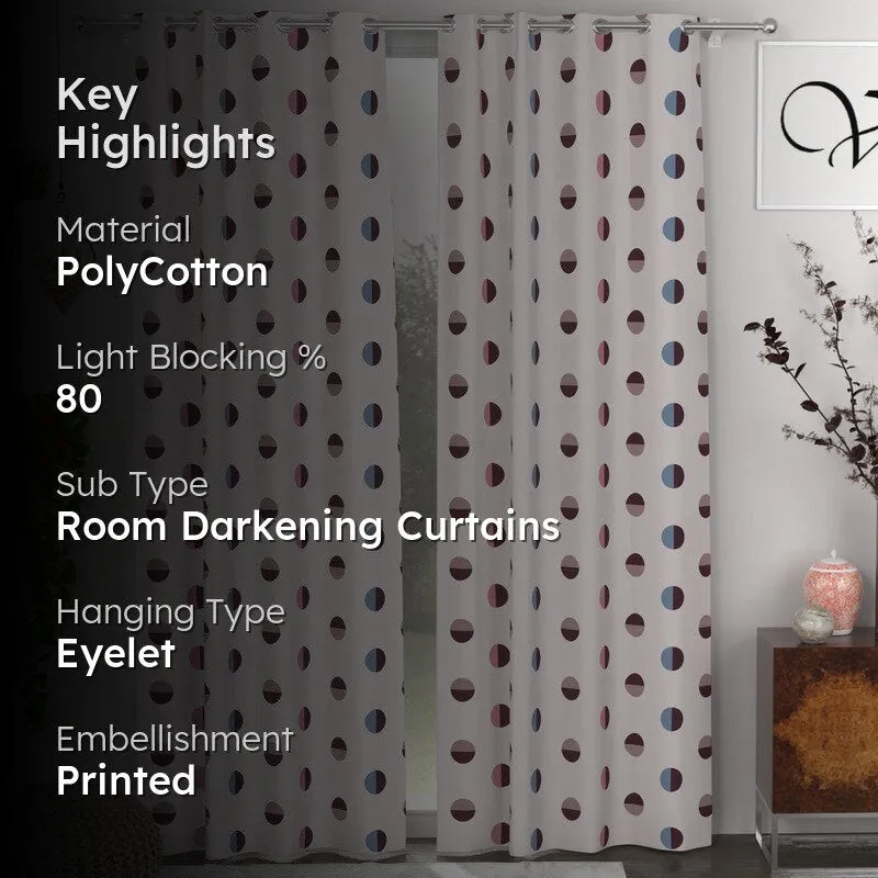Dot Flow Curtains - Set of Two media 2