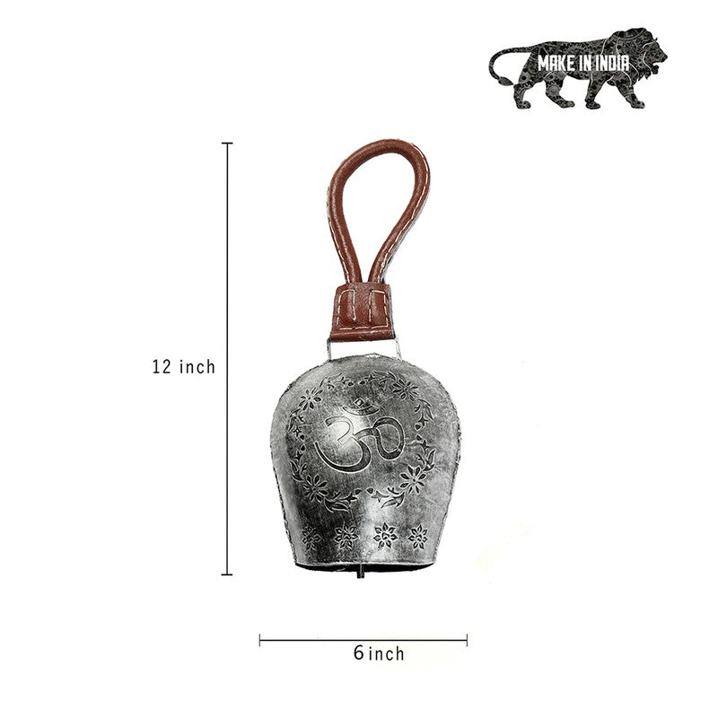Bellique I Decorative Hanging Bell (Silver) media 8