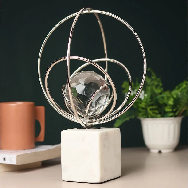 Crystal Elysian Showpiece - Silver media 1