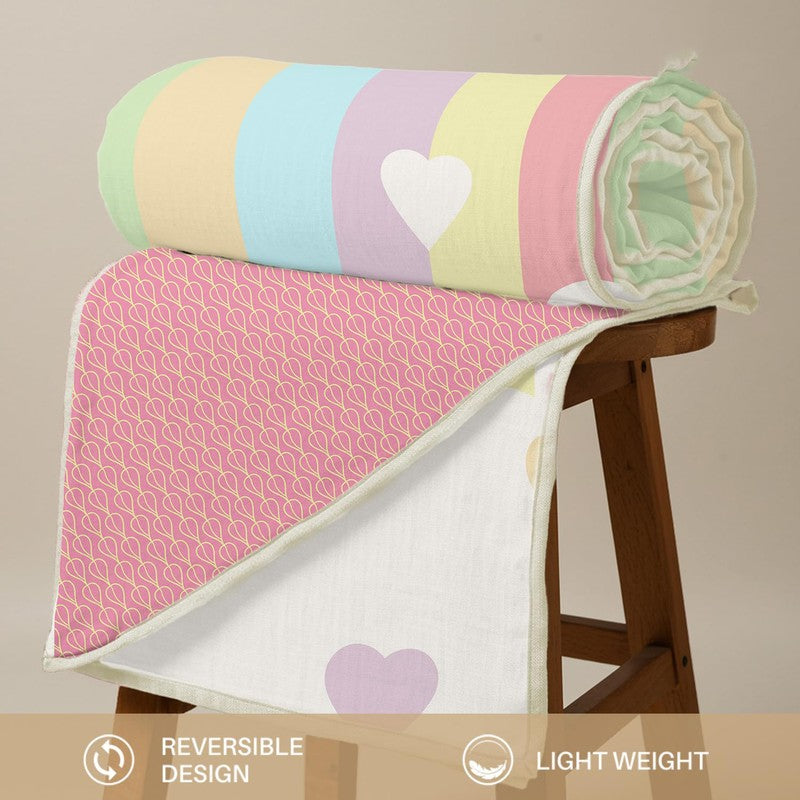 Urban Space Rainbow Heart Reversible Dohars media 5