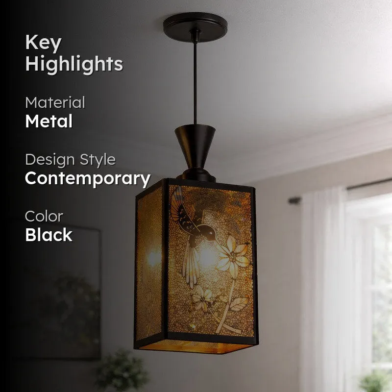 Botanic Glow Metal Ceiling Lamp media 2