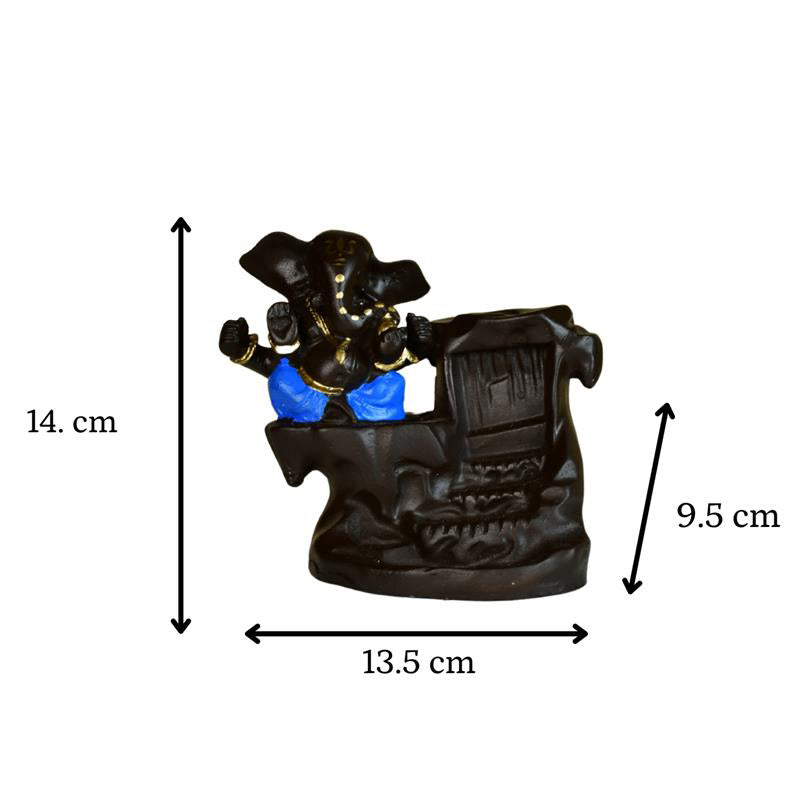 Blue Ganpathi Smoke Fountain media 8