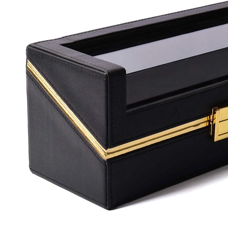 Ceastra Faux Leather Storage Box - Black media 4