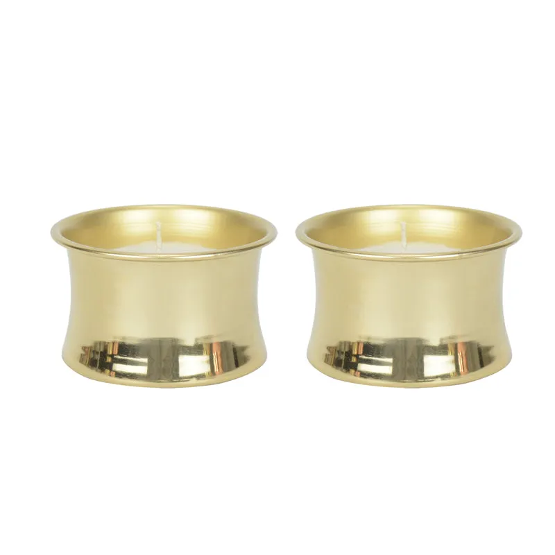 Agni Vanilla Scented Tealight Candle - Set Of Two media 5
