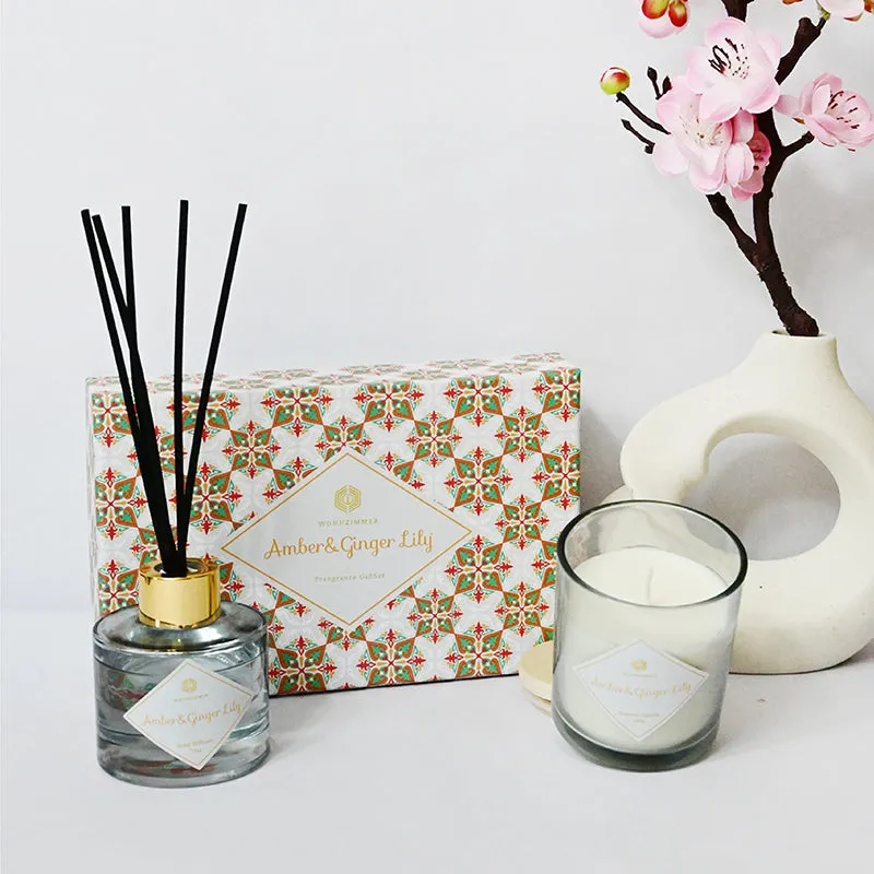 Bruma Reed Diffuser (Amber) - Two Piece Set media 1