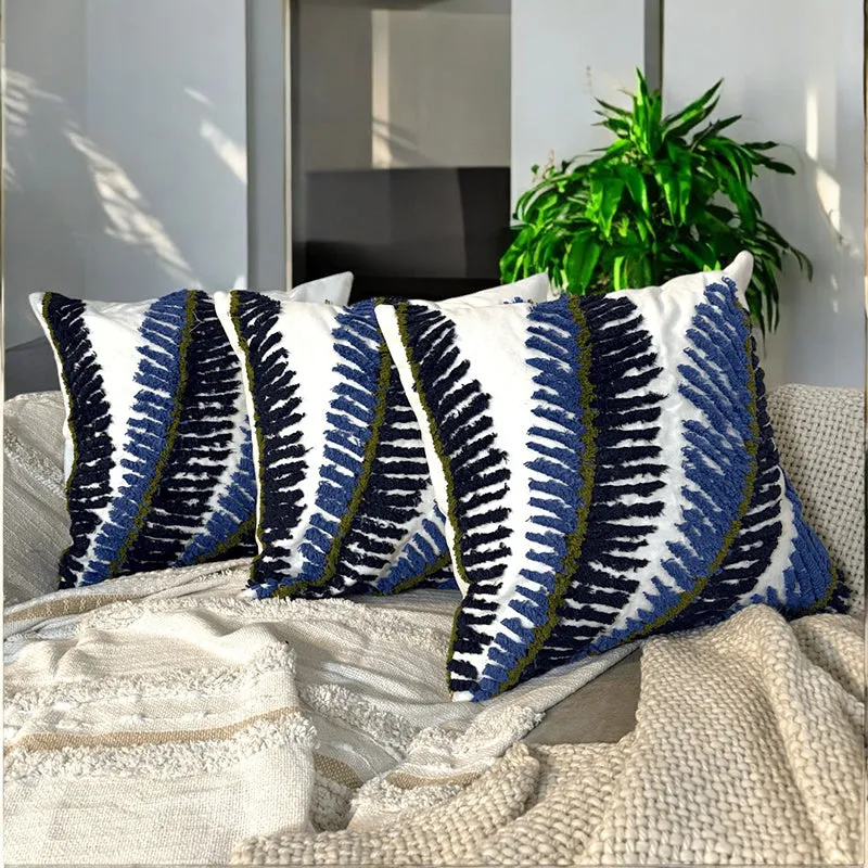 Dream Weft Tufted Cushion Cover Set - Set Of Three media 2