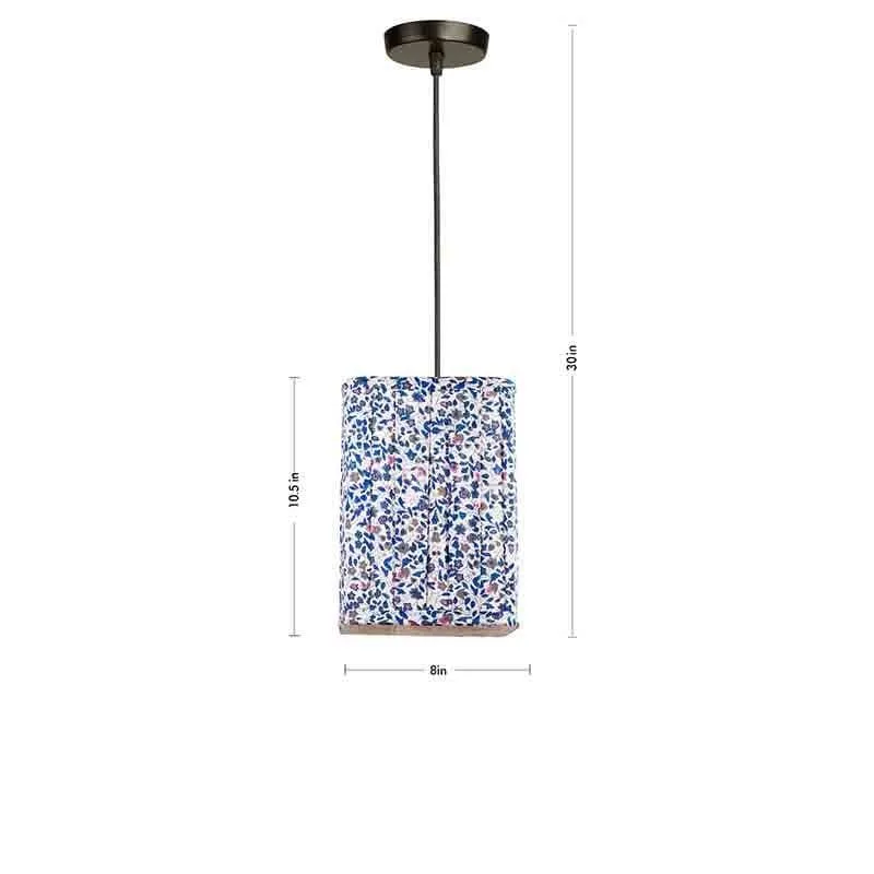 Floral Cloud Fabric Table Lamp media 5