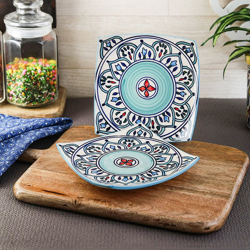 Medina Brew Ceramic Platter - Set of Two