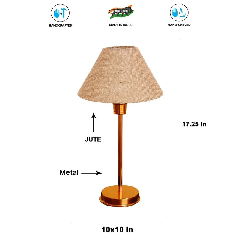 Kavira Vexo Metal Table Lamp - Beige media 7