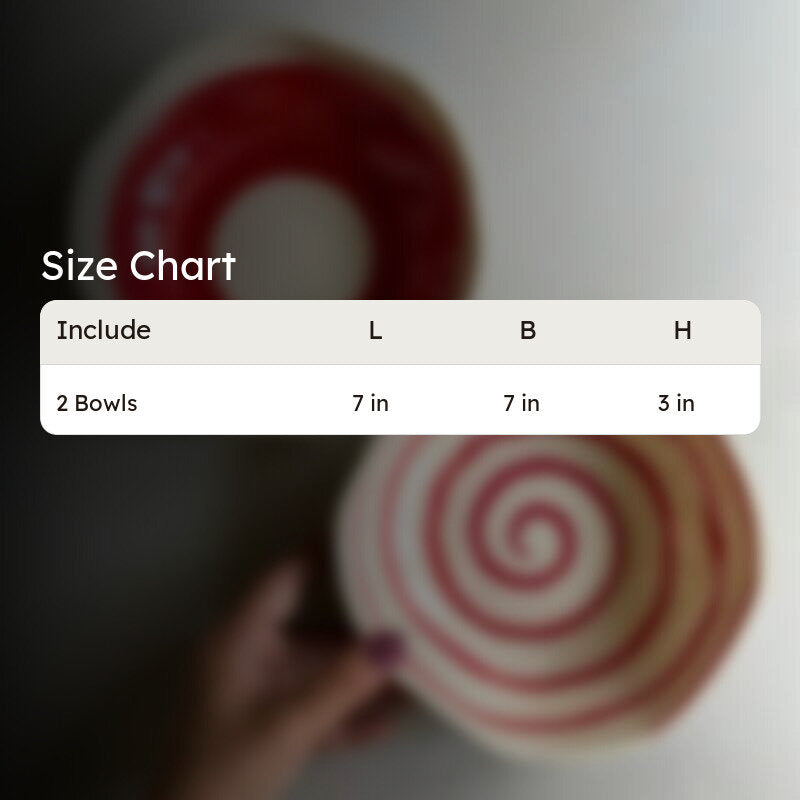Swirl Sherry Serving Bowl (500 ML) - Set of Two media 5