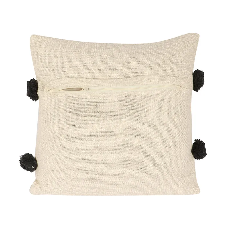 Bubble Bloom Tufted Cushion Cover - Brown media 5