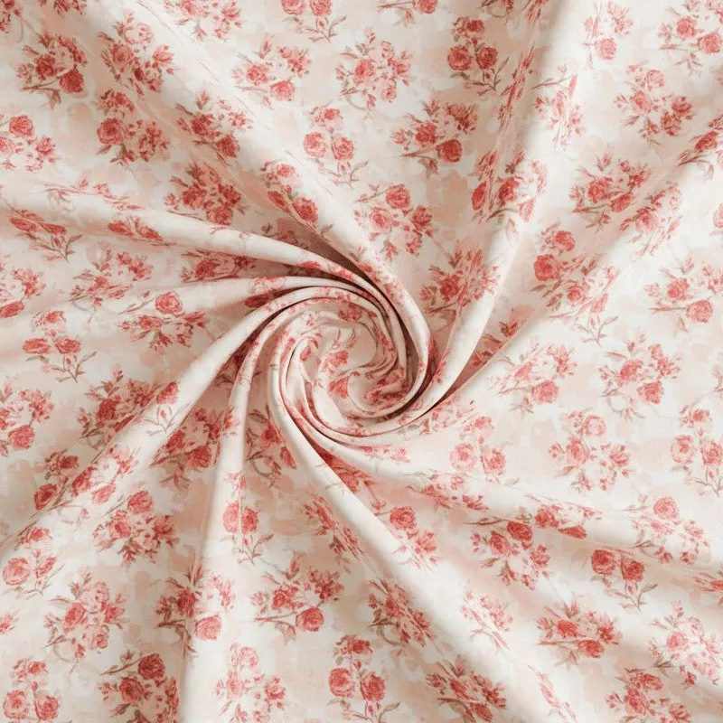 Gemonisis Printed Cotton Bedsheet (Red) - 200 TC media 5