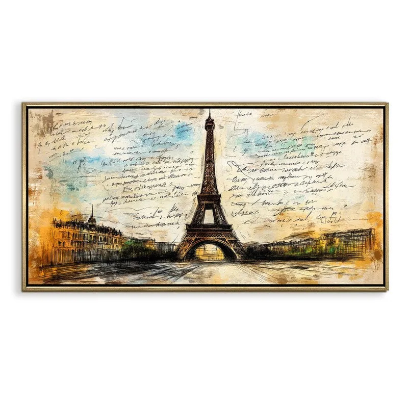 Lumiere Canvas Wall Painting With Frame media 3