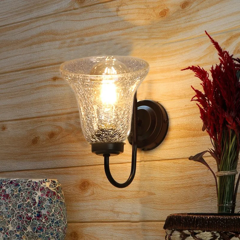 Warm Glow  Glass Wall Lamp media 4